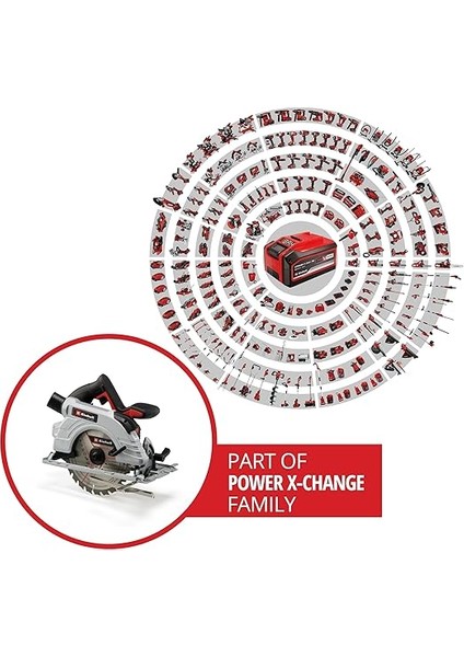 Professional Akülü Daire Testere Tp-Cs 18/190 Li Bl-Solo Power X-Change (18 V, Ø190 mm Testere Bıçağı, Kömürsüz, 65 mm Kesim Derinliği, Aletsiz Ayar, Akü Dahil Değildir) - 4331210 fiyatları