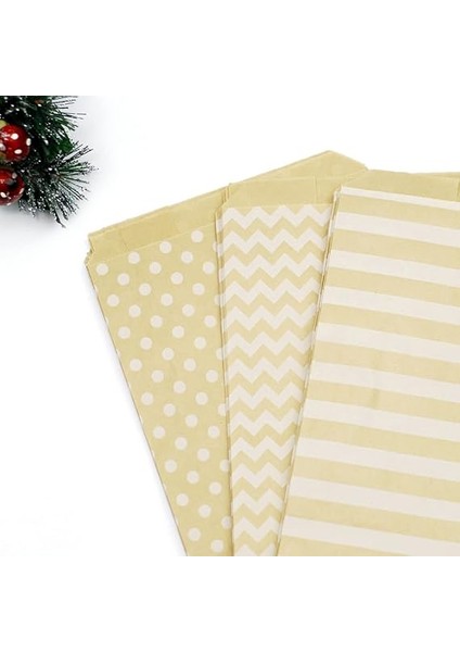 Kese Kağıdı, Kraft-Beyaz Puantiyeli (11X20-100 Adet) fırsatları