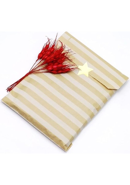 Kese Kağıdı, Kraft-Beyaz Puantiyeli (11X20-100 Adet) indirimleri