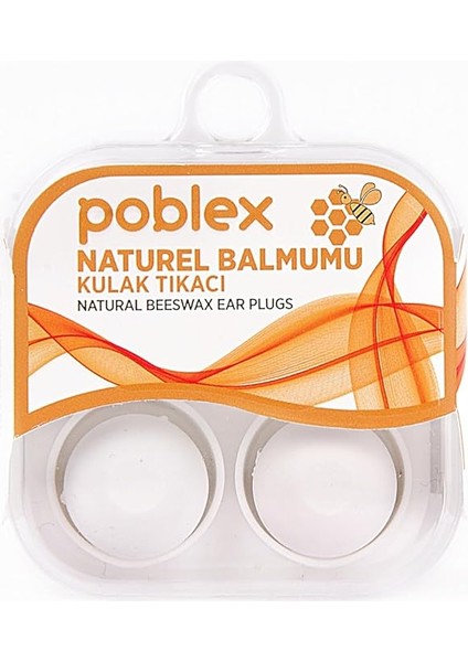 Naturel Balmumu 4 Lü Kulak Tıkacı