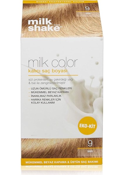 Shake Milk Color Eko Kit Saç Boyası 9 (0.5 G)