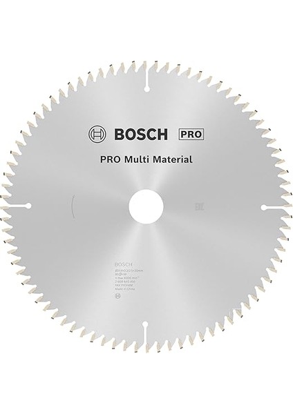 Daire Testere Bıçağı, Gri, Sk5 Çelik, 1 Adet