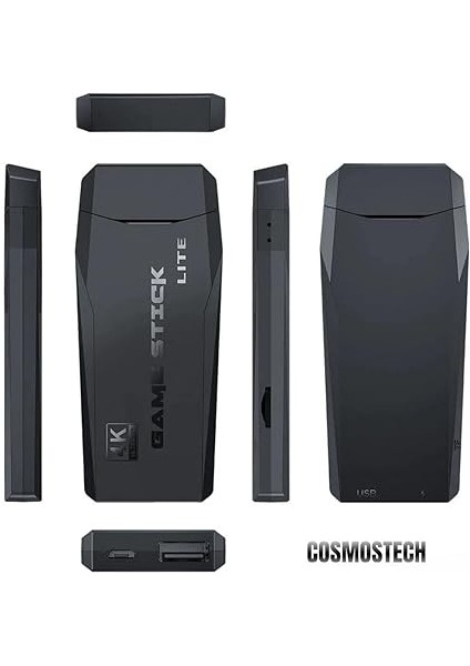 4K Ultra Hd Game Stick Lite, Retro Atari Video Oyunlu Gaming Oyun Konsolu, 2.4g Kablosuz Çift Kollu Gamepad modelleri