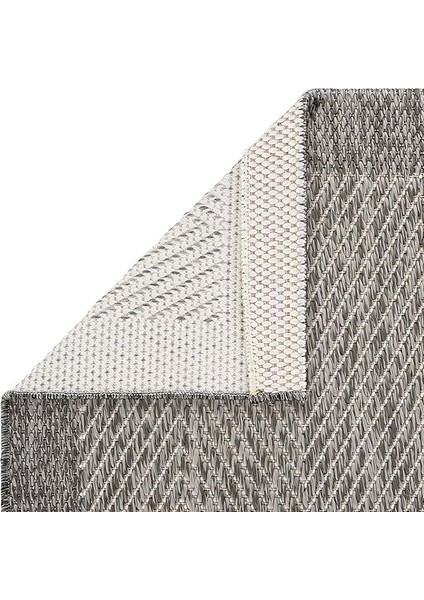 Halı Grande 02 Gri Halı Antre Hol Halı Çerçeve Desenli Halı Kilim Kaymaz Tabanlı Mutfak Kilimi indirimleri