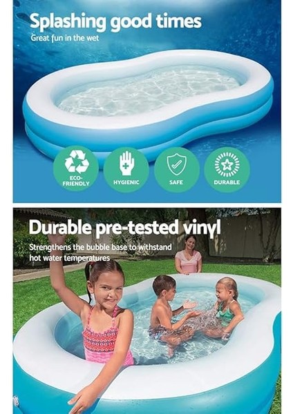 Jumbo Oval Renkli Havuz, Şişme Çocuk HAVUZU-54117 fırsatları