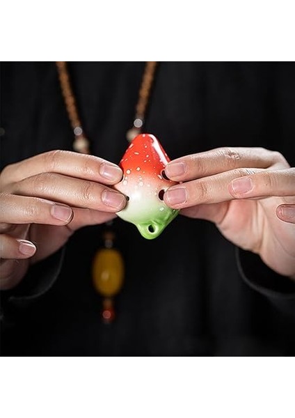 Çilek Okarina 6 Delikli, Çilek Okarinalar, Okarina Çocuk, Okarina Enstrümanı, Mini Okarina, Okarina 6 Delikli Çocuk, Çocuklar Için Hediye fırsatları