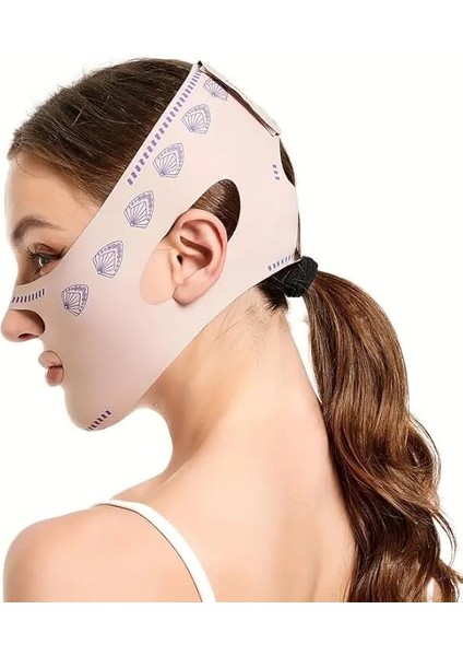 Şekillendirici Maske, V Çene Sıkılaştırıcı Band, Yüz ve Boyun Incelten Maske, Ten Rengi fiyatları