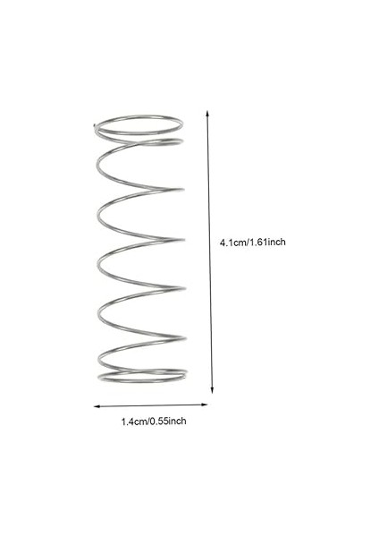 6 Adet Dayanıklı Paslanmaz Çelik Trompet Yayları Taşınabilir Trompet Aksesuarları ile Düğmesi Yedek Parçaları fiyatları