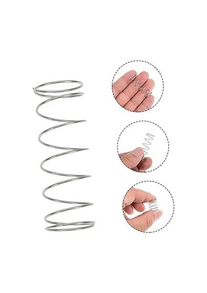 6 Adet Dayanıklı Paslanmaz Çelik Trompet Yayları Taşınabilir Trompet Aksesuarları ile Düğmesi Yedek Parçaları indirimleri