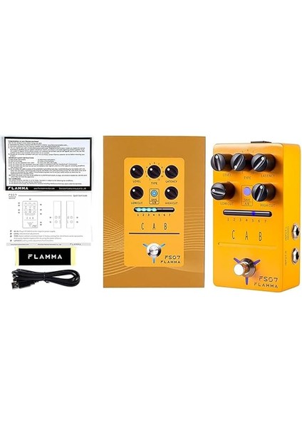 FS08 FS07 FS06 FS05 FS03 FS02 FS01 Reverb, Gitar Efekt Pedalı 7 Saklanabilir Yuvaları 11 Modülasyon Efektleri True Bypass (FS07) Için Gitar Pedalı modelleri