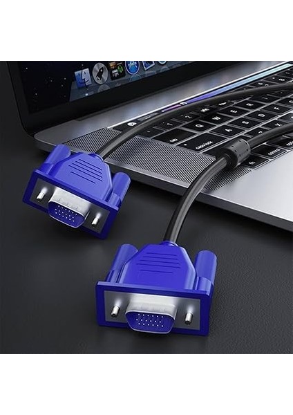CHB032 15 Pinli VGA To VGA Görüntü Kablosu 1.5 Metre fırsatları