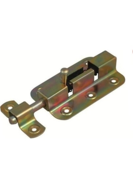 Kapama Yaylı Sürgülü Dolap Kapı Pencere Arkası Metal Mavzer Kilit - Emniyet Kilidi 45X70 mm