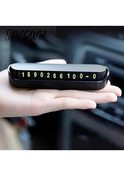Araç Içi Park Telefon Numarası Fosforlu Numaratör Oto Cam Kartı indirimleri