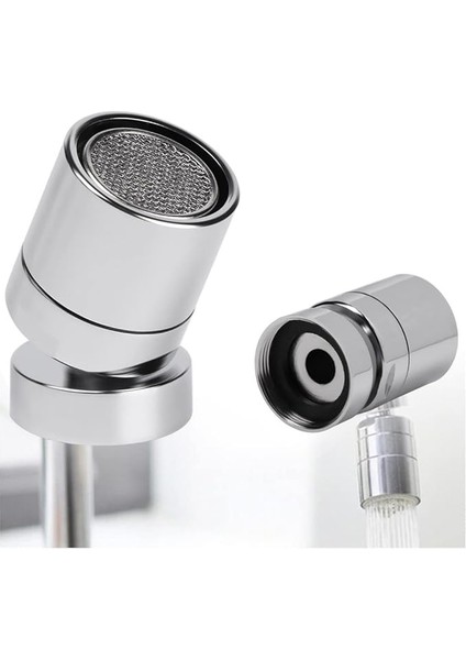 Filtreli Batarya Ucu Oynar Başlıklı Tasarruflu Iç Dişli Perlatör