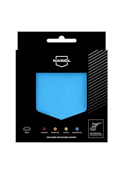 Özel Hava Kanallı Polisaj Pedi MAVI-150 Mm-En Yumuşak Polisaj Pasta Cila Süngeri, Detailing, Oto Uygulama Süngeri, Aplikatör Süngeri, Zımpara ve Parlatma Polisaj Yastığı modelleri
