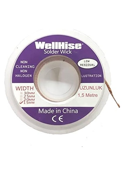 1515 Lehim Sökme Fitili