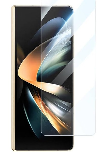 Samsung Galaxy Z Fold 4 Ekran Koruyucu Cam Tam Kapatan Sert Temperli Etnaa Renksiz