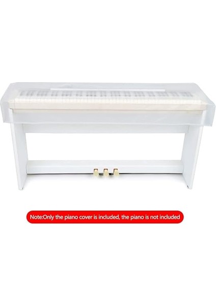 Şeffaf Eziyet Kumlu Piyano Kapağı Dijital Piyano Klavye Toz Geçirmez ve Su Geçirmez Kapak indirimleri