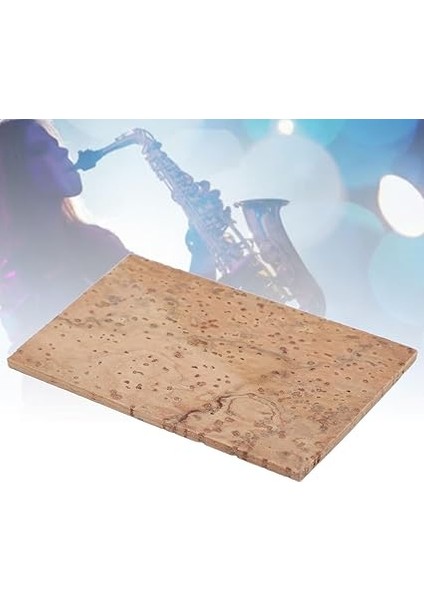 Alto Sax Ağızlık Pedleri, Klarnet Cork Alto Sax Aksesuarları 10 Parçalı Saksafon Boyun Kendini Yapışkan Cork Sac Sopası Soprano Tenor modelleri