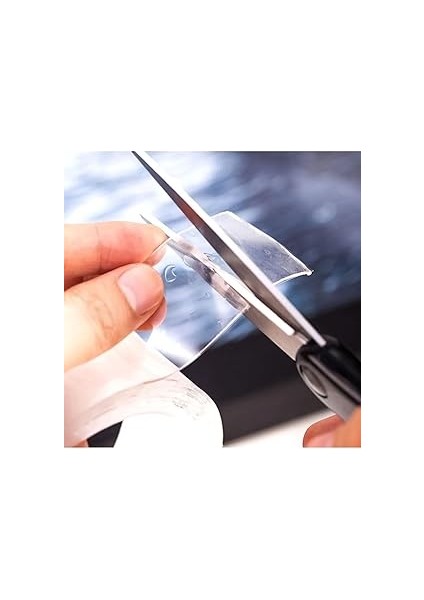 Çift Taraflı Nano Bant Süper Güçlü Şeffaf Çift Taraflı Bant 2cm 3 Metre fırsatları