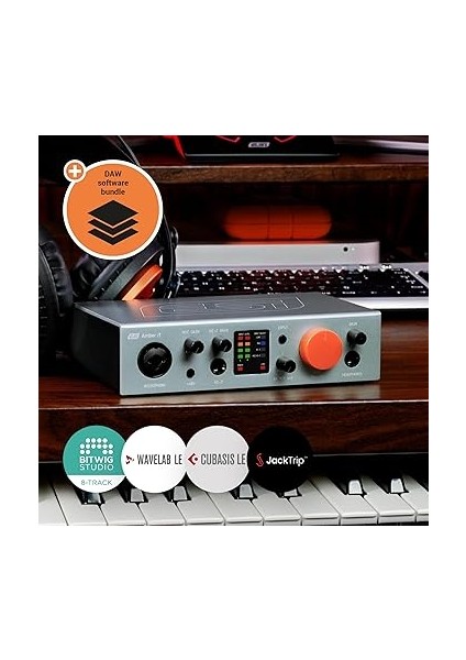 Audio Amber I1 Profesyonel 2-Giriş/2-Çıkış 24-BIT/192KHZ Usb-C Ses Kartı | Mac/pc/ios Uyumlu) fırsatları