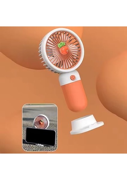 Vantilatör, Şarjlı Masaüstü Vantilatör, Taşınabilir 8000 Rpm El Fanı, Ergonoik Tasarım, Sessiz Çalışma, Soğutucu Mini El Fanı, El Tipi ve Masaüstü Kullanım fırsatları