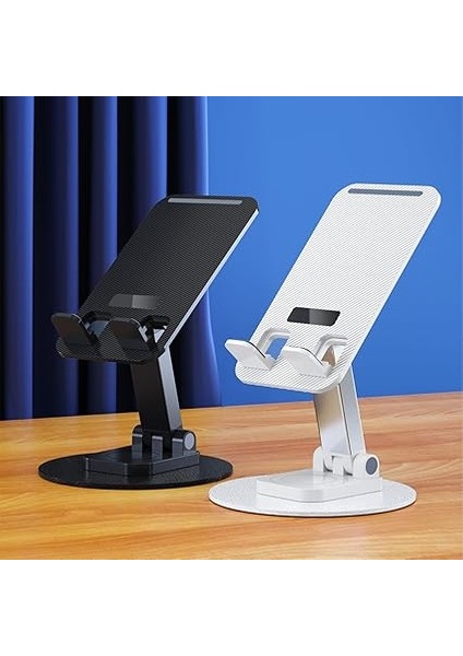 AD078 360 Derece Dönebilen Ayarlanabilir Tablet ve Telefon Tutucu Stand Beyaz fiyatları