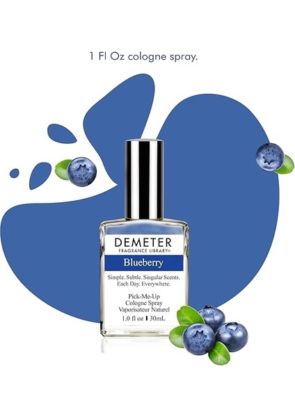 The Library Of Fragrance Blueberry 30ML Edc Parfüm Sprey fiyatları