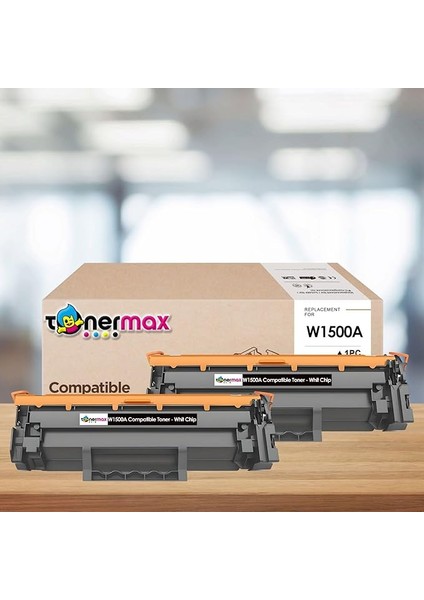 Hp Uyumlu 150A W1500A Muadil Toner - Çipli 2'li Paket / Laserjet Mfp M141A /M141W / M111A / M111W