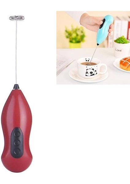 Süt Köpürtücü – Cappuccino ve Latte Için Kahve Köpürtücü ve Köpük Yapıcı Çırpıcı