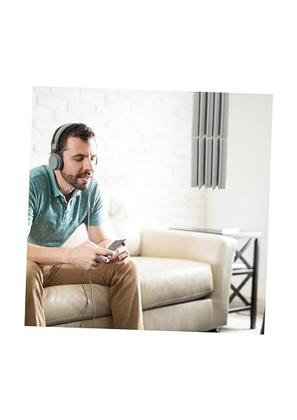 Bass Traps Panelleri 4 Adet Emici Duvar Panelleri Yalıtım Süngeri Kolay Kesilebilir indirimleri