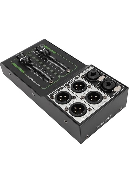 Stüdyo ve Ev Ses Sistemleri Için Metal Kayıpsız Pasif Hacim Kontrolü, Tam Stereo Kontrol, 1/2 Çıkış