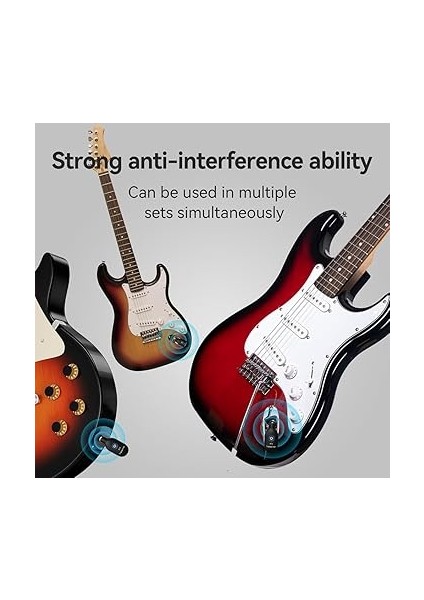 Gitar Kablosuz Verici Elektrik Blowpipe Bas Telsiz Enstrüman Aksesuarları A13 fırsatları