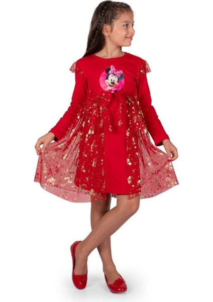 Kız Çocuk Mickey Parti Kıyafeti Dogum Günü ve Gösteri Kostümü Elbisesi indirimleri
