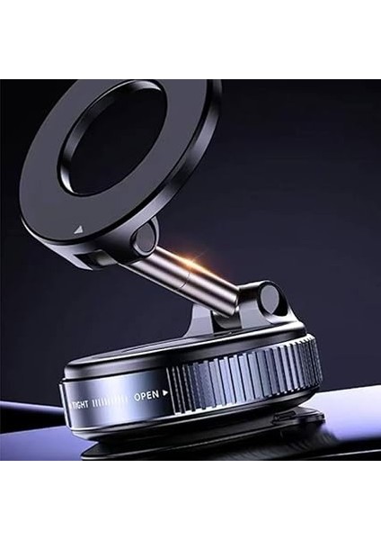Araç Telefon Tutucu Vakumlu Katlanır Ayna-Cam-Araba Manyetik Araç Tutucu (Siyah) fiyatları