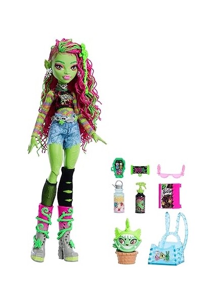 Hıgh™ Venus Mcflytrap™ Bebek Evcil Hayvanı Chewlian ve Aksesuarlarıyla Monster High Venus Mcflytrap Bebek HRP81 indirimleri