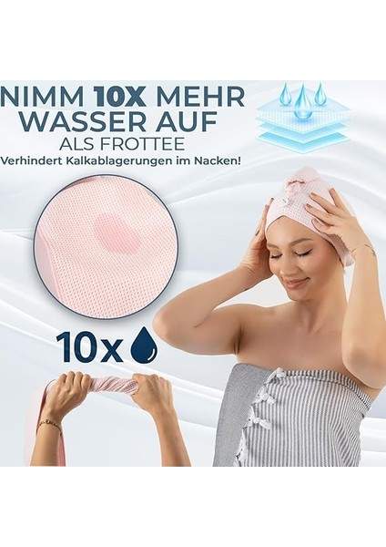 Mikrofiber Saç Bonesi - Pembe fırsatları