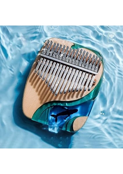 17 Tuş Kayın Ahşap Başparmak Parmak Piyano Mini Kalimba Taşınabilir Müzik Aleti modelleri