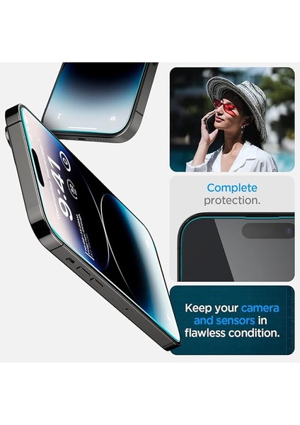iPhone 14 Pro ile Uyumlu Cam Ekran Koruyucu Glas.tr Slim Hd - AGL05222 modelleri