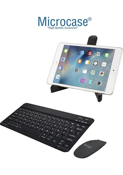 Lenovo Tab M10 Plus 3. Nesil TB128FU 10.6'' Uyumlu Tablet Çanta+Türkçe Bluetooth Klavye +Mouse+ Standı AL4383 Lacivert fırsatları