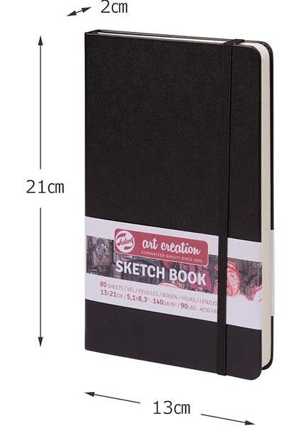 Artcreatıon Eskiz Bloğu 140 gr 13 x 21 cm Siyah fiyatları