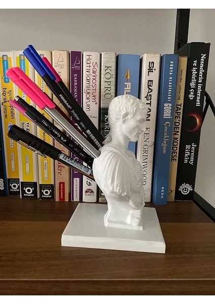 Sezar Dekoratif Kalemlik Masa Dekor