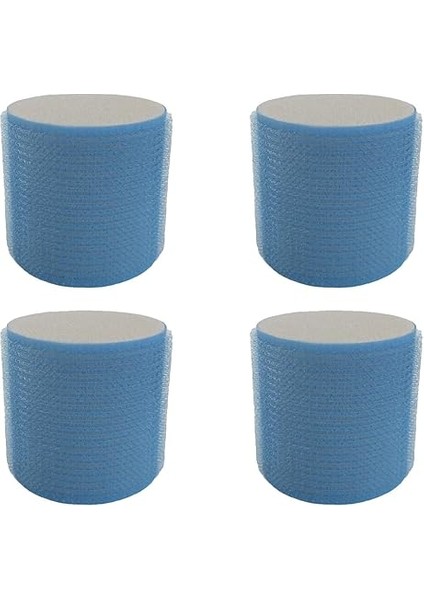 1208 Cırtlı Sünger Bigudi 4lü Çap 6cm Mavi modelleri
