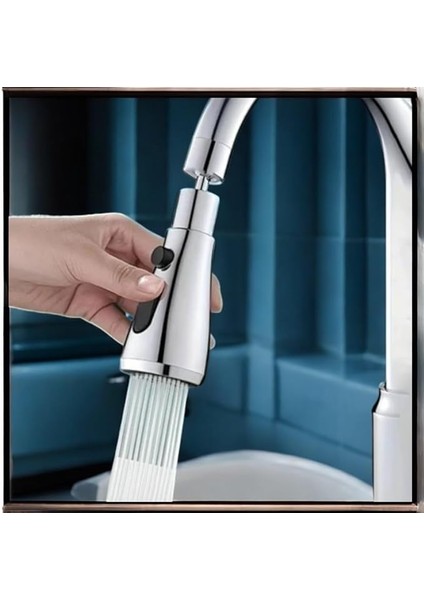 Musluk Ucu - Musluk Başlığı 3 Fonksiyonlu KTX-3289