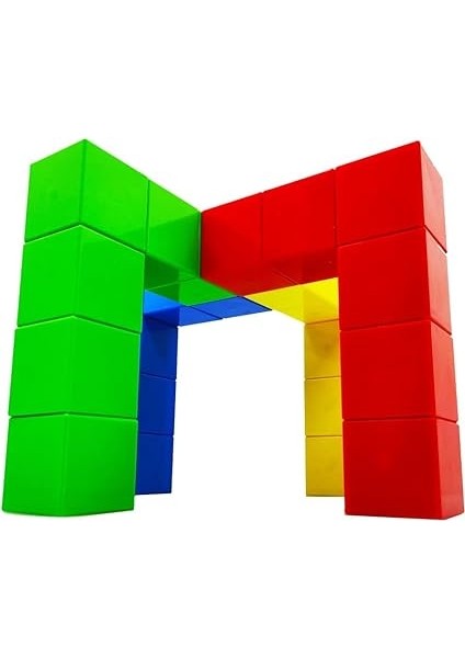 Manyetik Blok Klasik Renkler - 24 Mıknatıslı Küp fiyatları