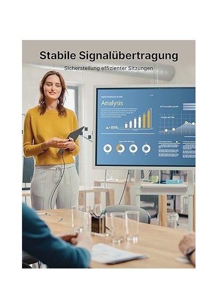 USB C HDMI Kablosu 4m (4K@60Hz), Tip C - HDMI Kablosu [thunderbolt 3 ile Uyumlu] MacBook Pro 2018/2019, iPad Pro/macbook Air 2018, Samsung S20/S20+/S10/S9/S8/NOTE 9 Huawei P20 ile Uyumlu Kırmızı fırsatları