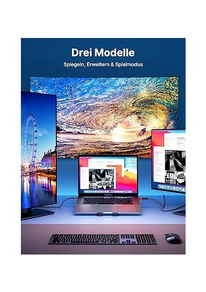 USB C HDMI Kablosu 4m (4K@60Hz), Tip C - HDMI Kablosu [thunderbolt 3 ile Uyumlu] MacBook Pro 2018/2019, iPad Pro/macbook Air 2018, Samsung S20/S20+/S10/S9/S8/NOTE 9 Huawei P20 ile Uyumlu Kırmızı indirimleri