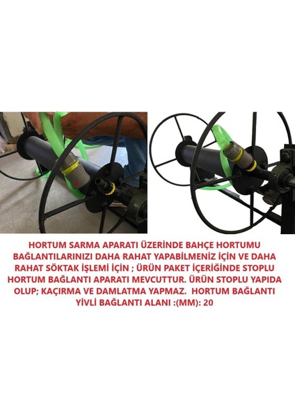 1/2 Hortum Sarma Makarası 50 Metre Ilaçlama Hortumu modelleri