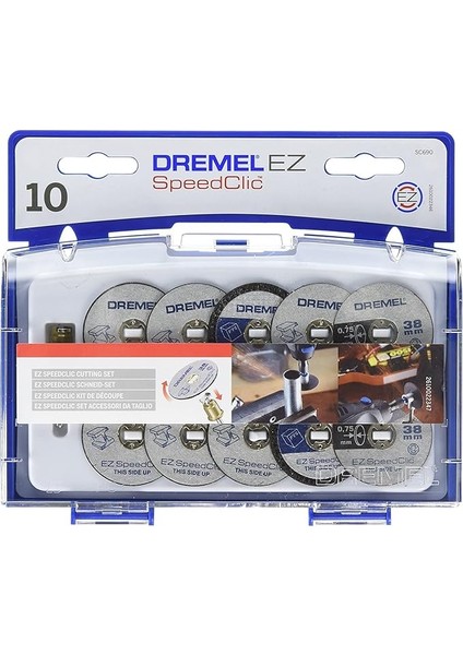 SC690 Ez Speedclic Kesme Aksesuar Seti 11'li