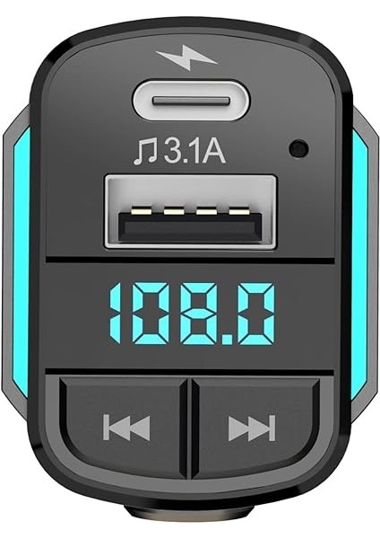 Hytech HY-XCB50 USB 5V 3.1A LED Ekran USB Siyah 3 In 1 Lightning Type C Micro USB Hızlı Şarj Kablolu USB Müzik Dinleme ve Hafiza Kartı Müzik Dinleme Özellikli Bluetooth Fm Transmitter fiyatları